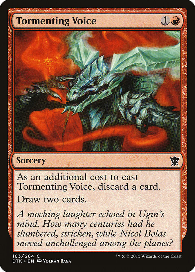 Tormenting Voice [Dragons of Tarkir] | North Valley Games