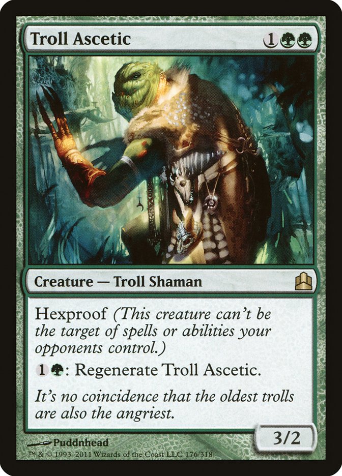 Troll Ascetic [Commander 2011] | North Valley Games