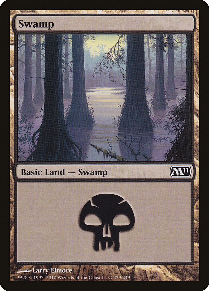 Swamp (239) [Magic 2011] | North Valley Games