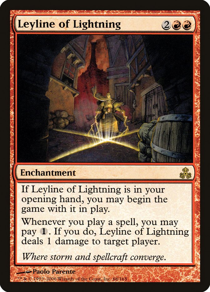Leyline of Lightning [Guildpact] | North Valley Games