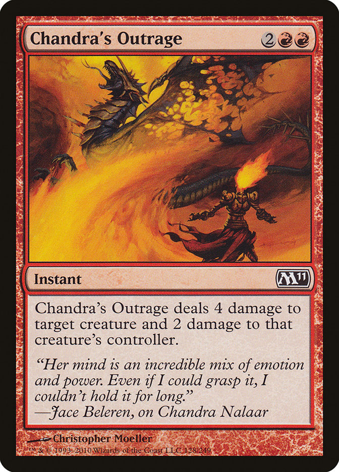 Chandra's Outrage [Magic 2011] | North Valley Games