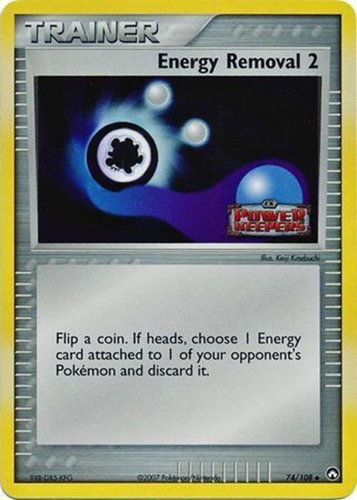 Energy Removal 2 (74/108) (Stamped) [EX: Power Keepers] | North Valley Games