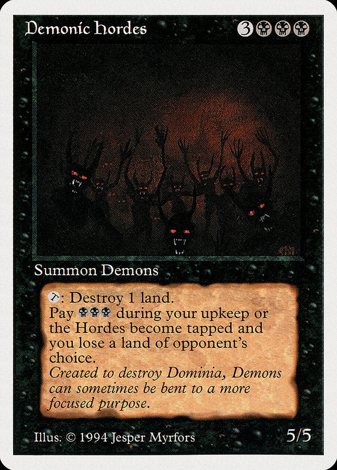 Demonic Hordes [Summer Magic / Edgar] | North Valley Games