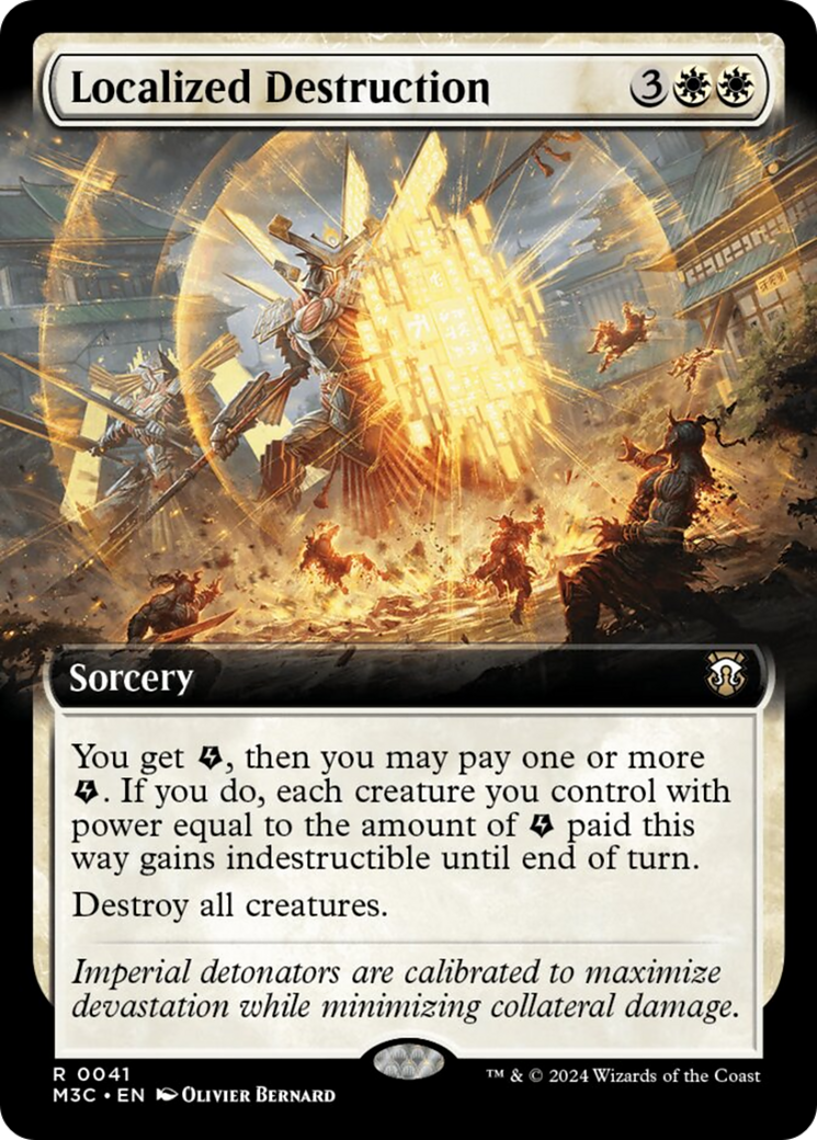 Localized Destruction (Extended Art) [Modern Horizons 3 Commander] | North Valley Games