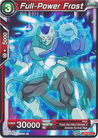 Full-Power Frost (BT9-014) [Universal Onslaught] | North Valley Games