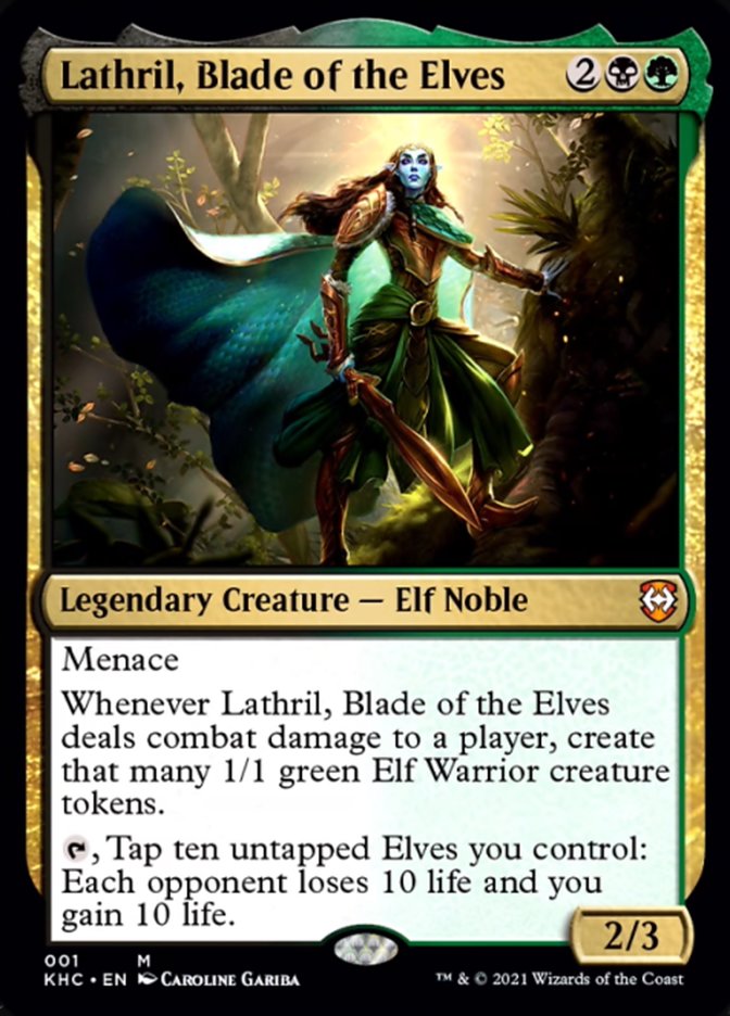 Lathril, Blade of the Elves [Kaldheim Commander] | North Valley Games
