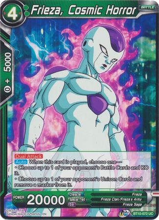 Frieza, Cosmic Horror (BT10-072) [Rise of the Unison Warrior 2nd Edition] | North Valley Games