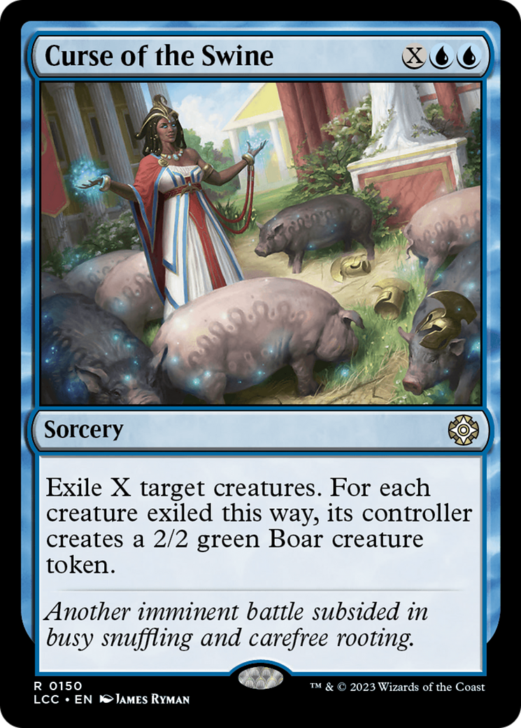 Curse of the Swine [The Lost Caverns of Ixalan Commander] | North Valley Games