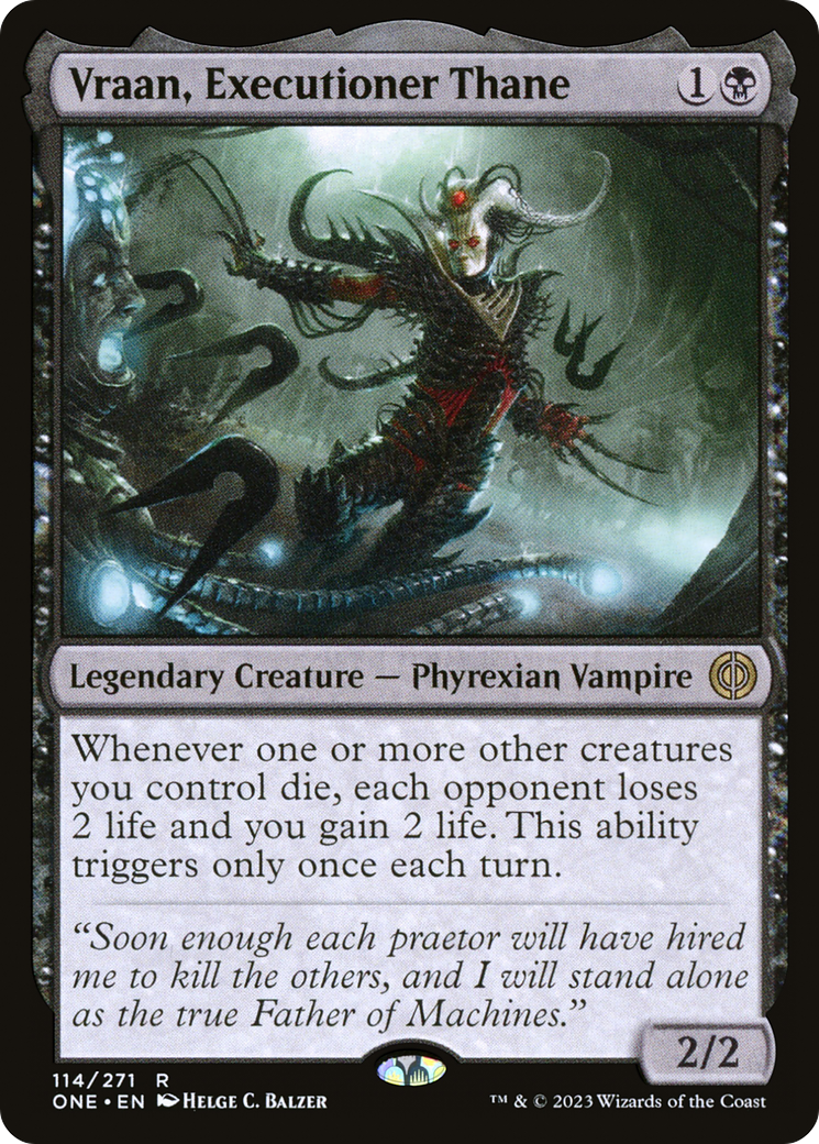 Vraan, Executioner Thane [Phyrexia: All Will Be One] | North Valley Games