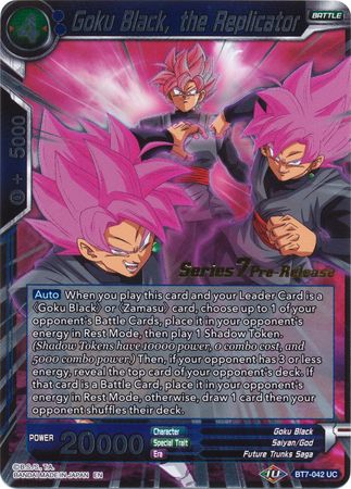 Goku Black, the Replicator (BT7-042_PR) [Assault of the Saiyans Prerelease Promos] | North Valley Games