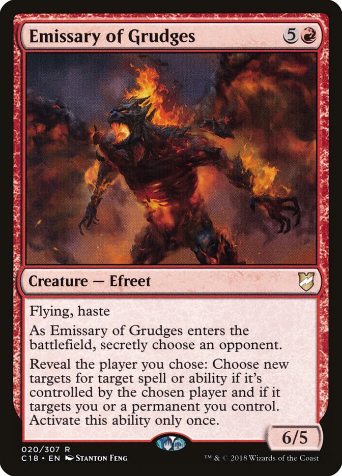 Emissary of Grudges [Commander 2018] | North Valley Games
