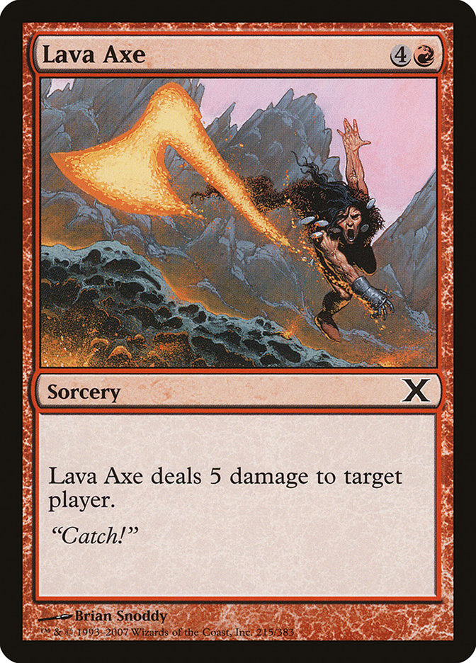 Lava Axe [Tenth Edition] | North Valley Games