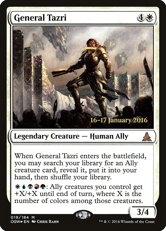 General Tazri [Oath of the Gatewatch Prerelease Promos] | North Valley Games