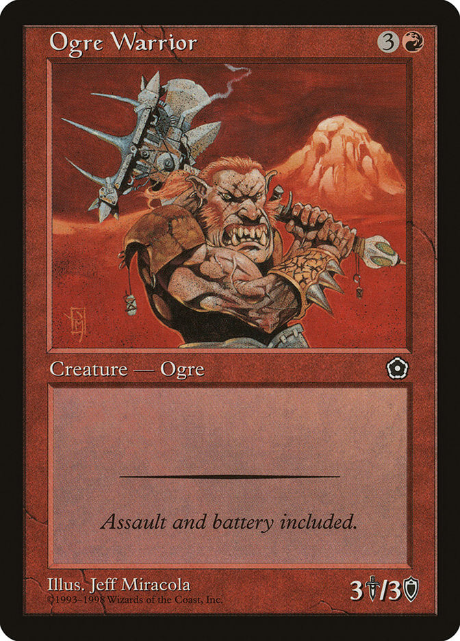 Ogre Warrior [Portal Second Age] | North Valley Games