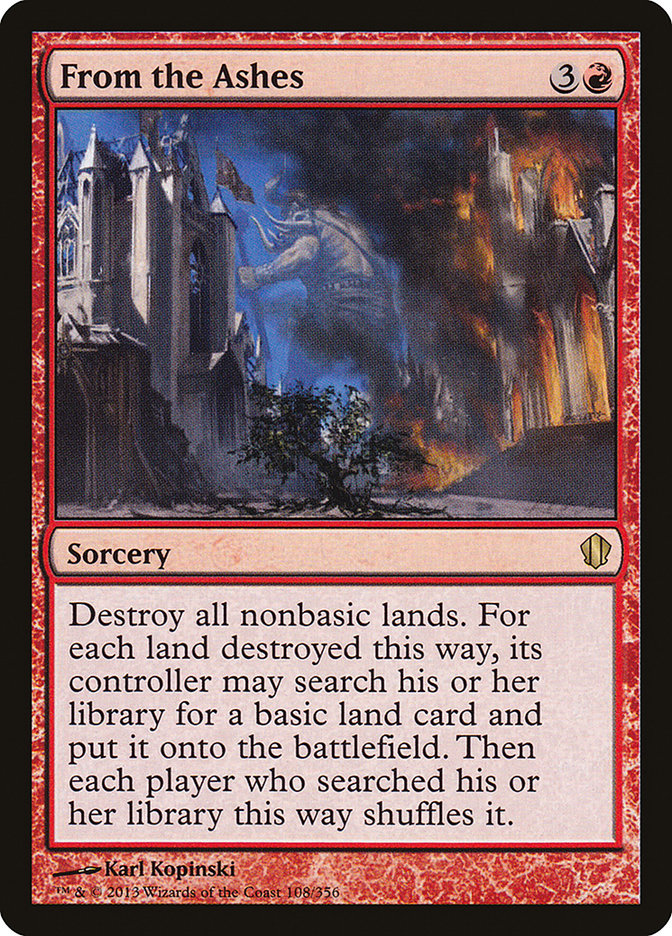 From the Ashes [Commander 2013] | North Valley Games