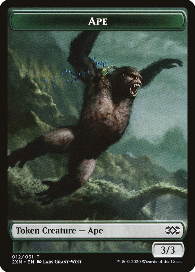 Ape Token [Double Masters Tokens] | North Valley Games