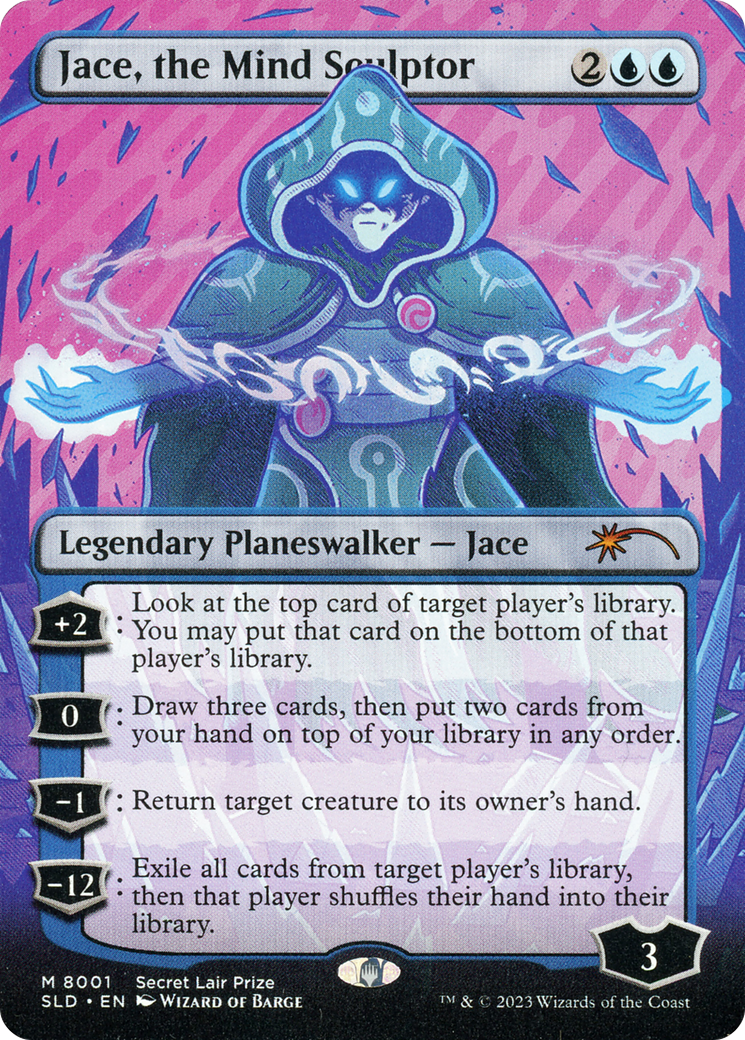 Jace, the Mind Sculptor (Borderless) [Secret Lair Drop Promos] | North Valley Games