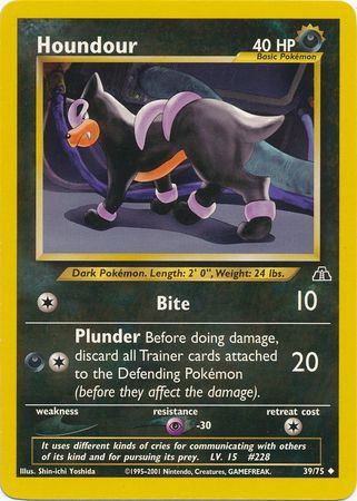 Houndour (39/75) [Neo Discovery Unlimited] | North Valley Games