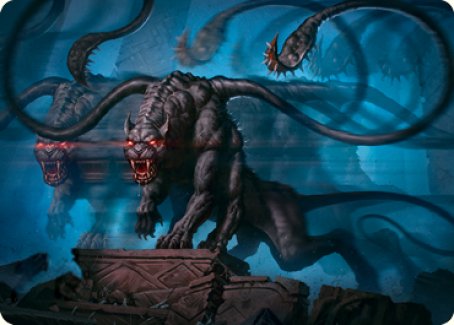 Displacer Beast Art Card [Dungeons & Dragons: Adventures in the Forgotten Realms Art Series] | North Valley Games