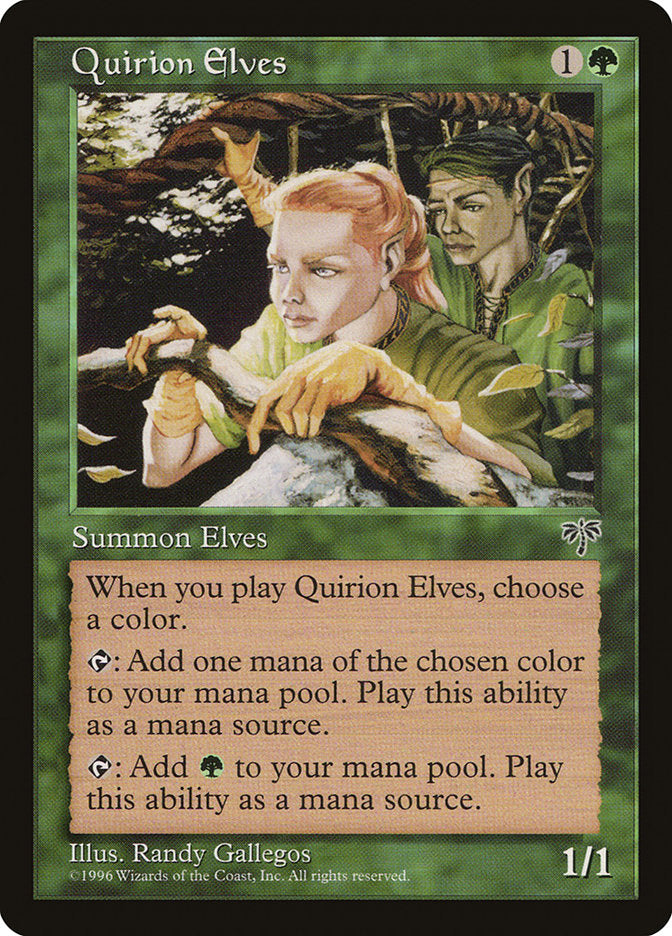 Quirion Elves [Mirage] | North Valley Games