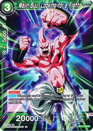 Majin Buu, Looking for a Fight (BT11-082) [Vermilion Bloodline 2nd Edition] | North Valley Games