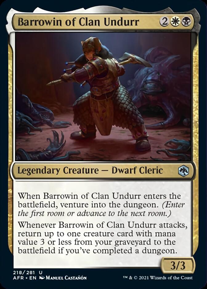 Barrowin of Clan Undurr [Dungeons & Dragons: Adventures in the Forgotten Realms] | North Valley Games