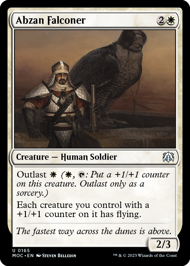 Abzan Falconer [March of the Machine Commander] | North Valley Games