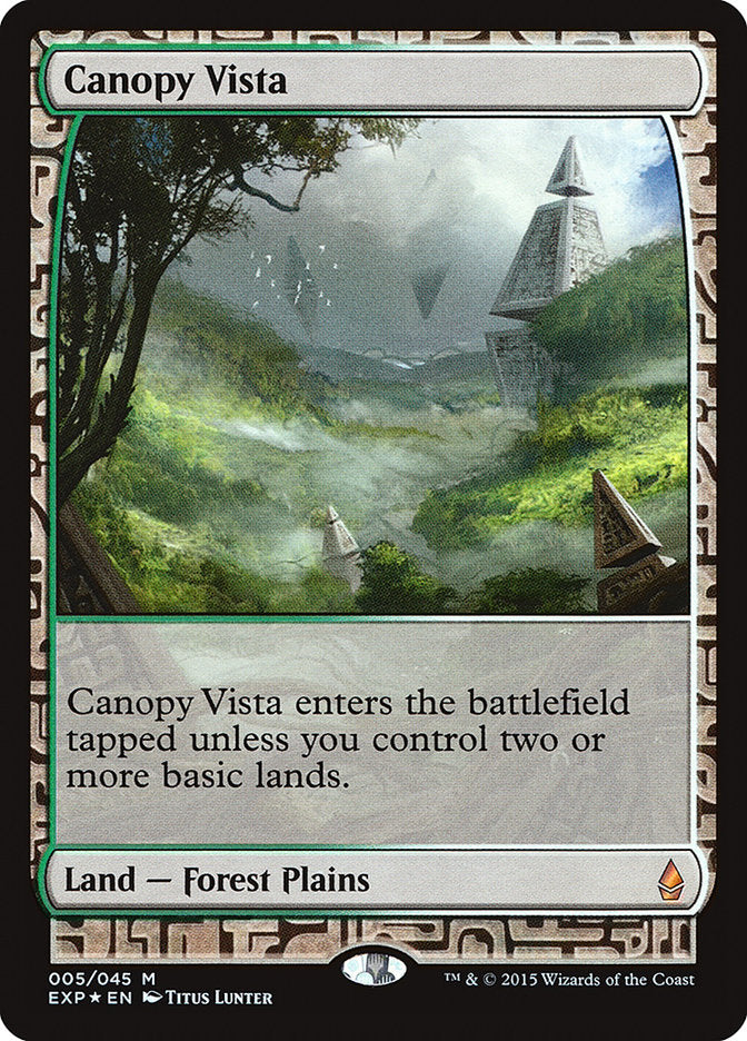 Canopy Vista [Zendikar Expeditions] | North Valley Games