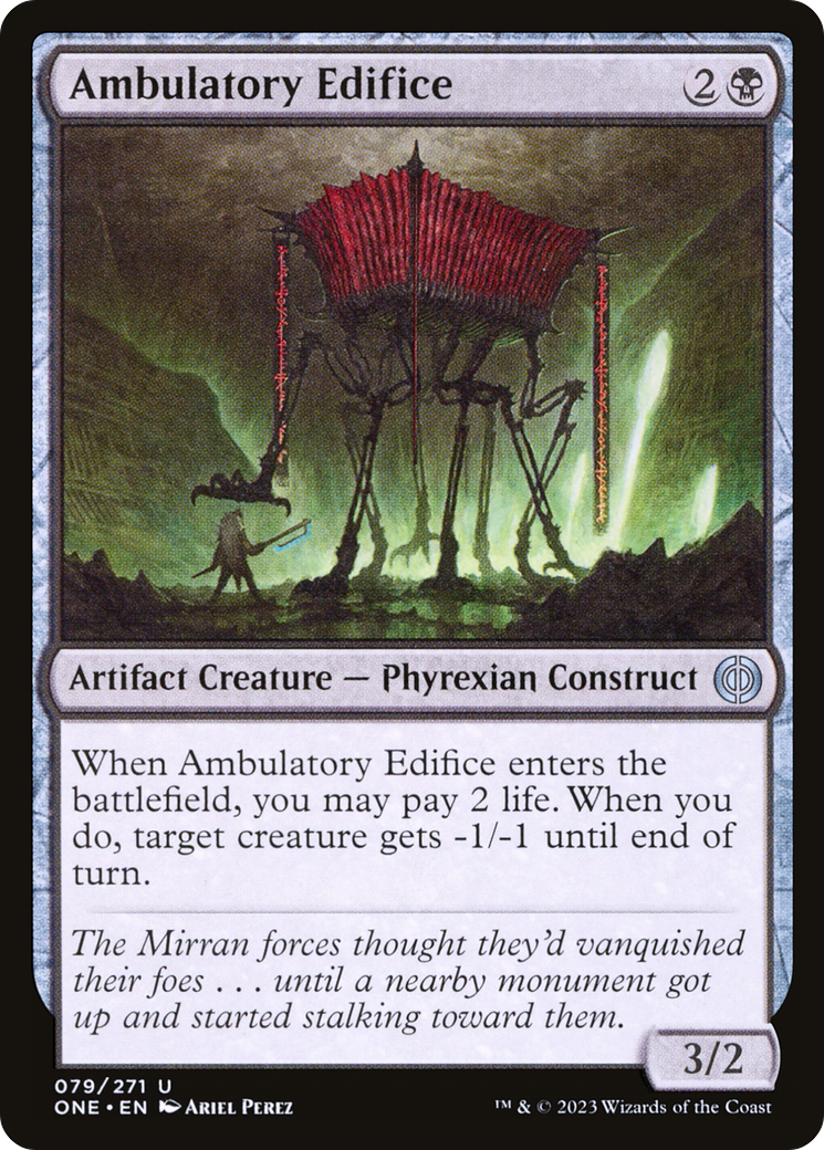 Ambulatory Edifice [Phyrexia: All Will Be One] | North Valley Games