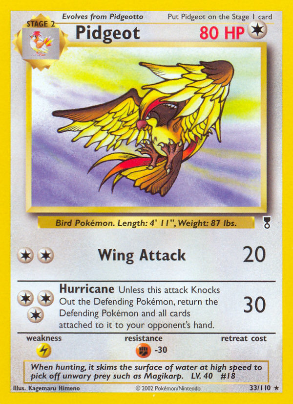 Pidgeot (33/110) [Legendary Collection] | North Valley Games