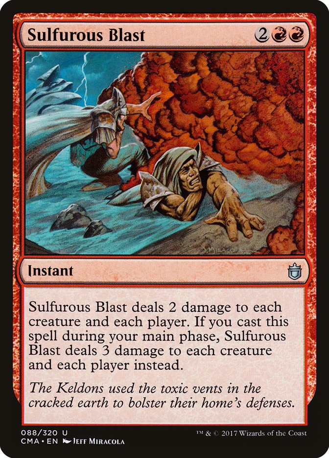 Sulfurous Blast [Commander Anthology] | North Valley Games