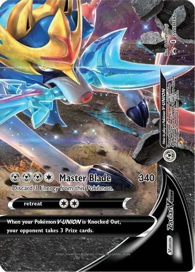 Zacian V-Union (SWSH166) [Sword & Shield: Black Star Promos] | North Valley Games