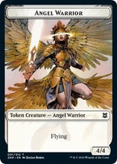 Angel Warrior // Construct Double-Sided Token [Zendikar Rising Tokens] | North Valley Games