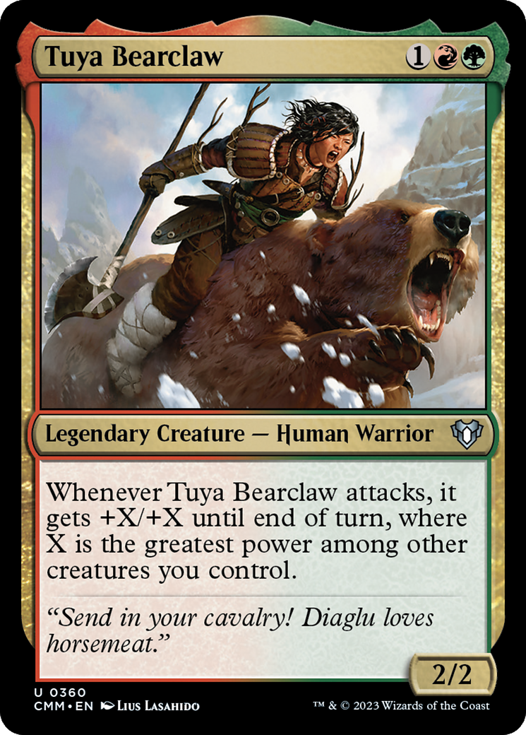 Tuya Bearclaw [Commander Masters] | North Valley Games