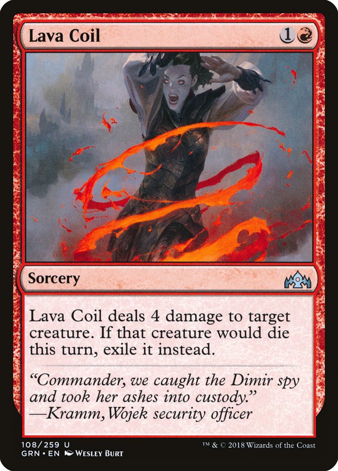 Lava Coil [Guilds of Ravnica] | North Valley Games