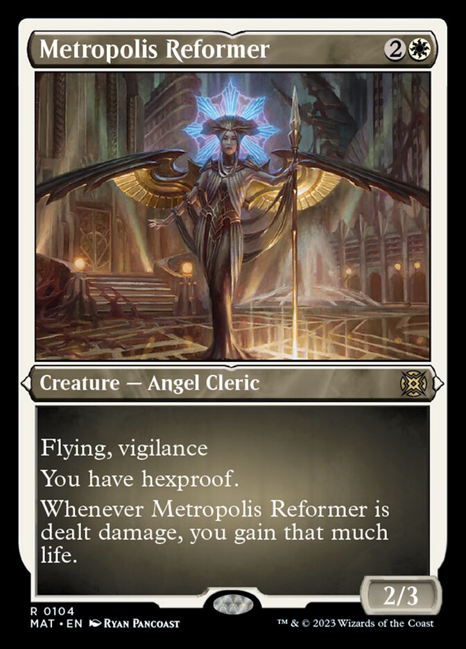Metropolis Reformer (Foil Etched) [March of the Machine: The Aftermath] | North Valley Games