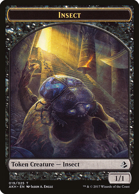 Labyrinth Guardian // Insect Double-Sided Token [Amonkhet Tokens] | North Valley Games