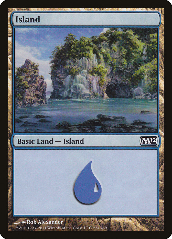 Island (234) [Magic 2012] | North Valley Games