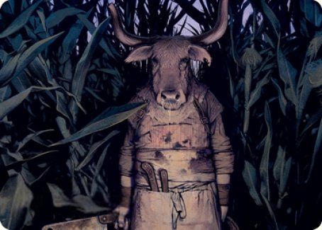 Fleshtaker Art Card [Innistrad: Midnight Hunt Art Series] | North Valley Games