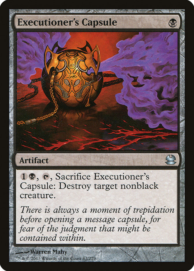 Executioner's Capsule [Modern Masters] | North Valley Games