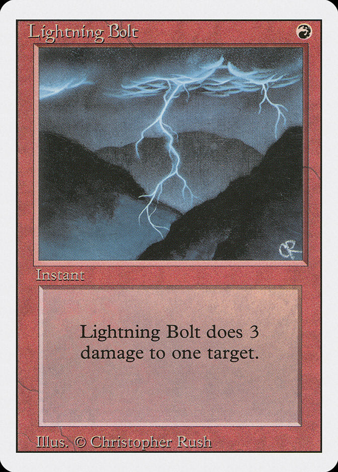 Lightning Bolt [Revised Edition] | North Valley Games