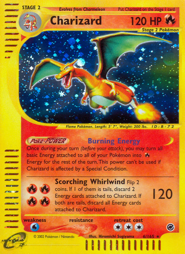 Charizard (6/165) [Expedition: Base Set] | North Valley Games