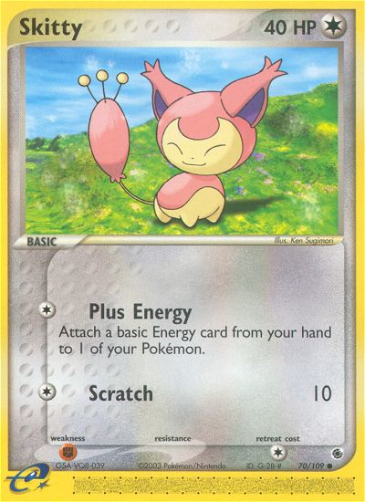 Skitty (70/109) [EX: Ruby & Sapphire] | North Valley Games