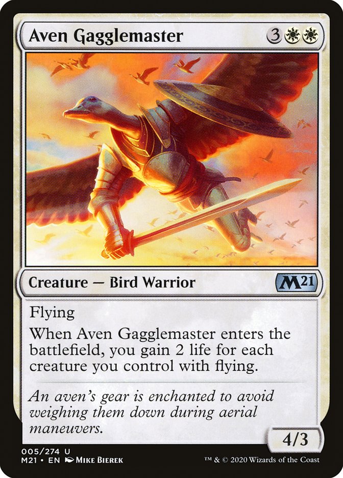 Aven Gagglemaster [Core Set 2021] | North Valley Games