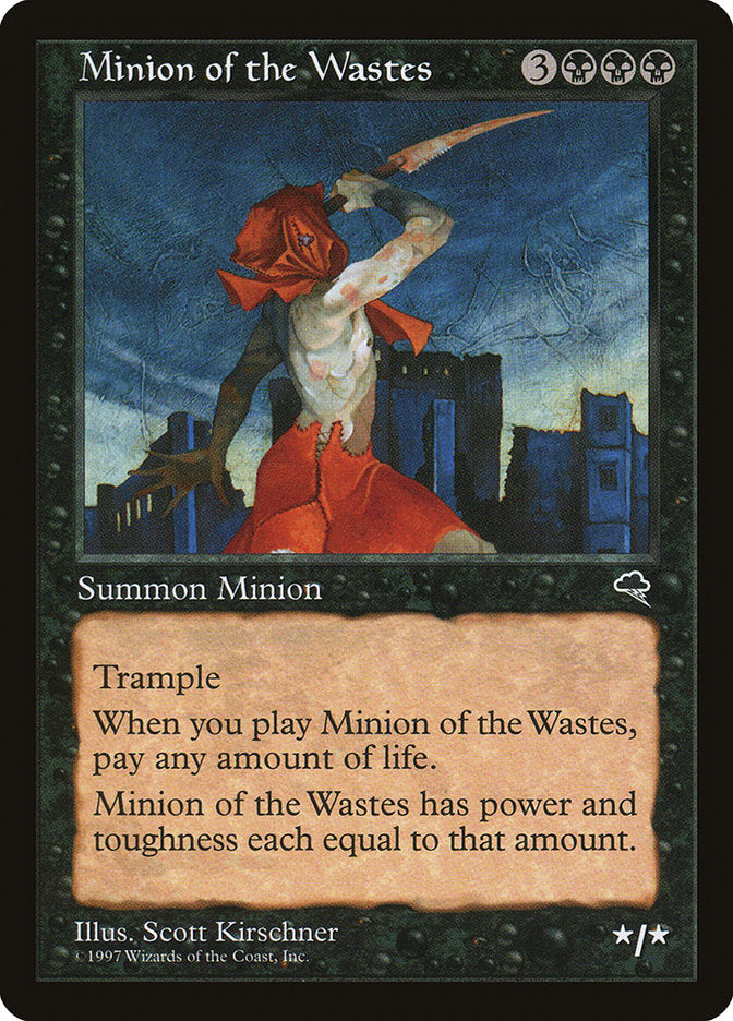Minion of the Wastes [Tempest] | North Valley Games