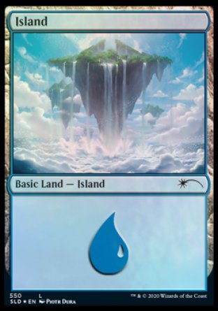 Island (Above the Clouds) (550) [Secret Lair Drop Promos] | North Valley Games