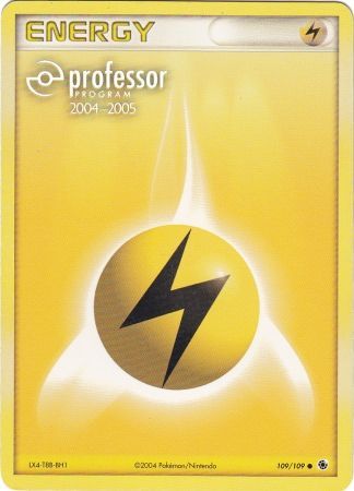 Lightning Energy (109/109) (2004 2005) [Professor Program Promos] | North Valley Games