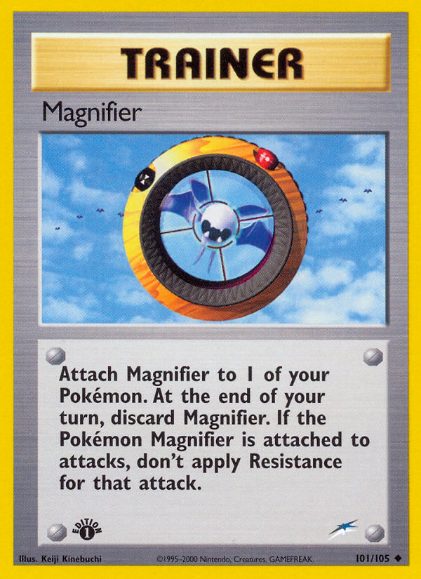 Magnifier (101/105) [Neo Destiny 1st Edition] | North Valley Games