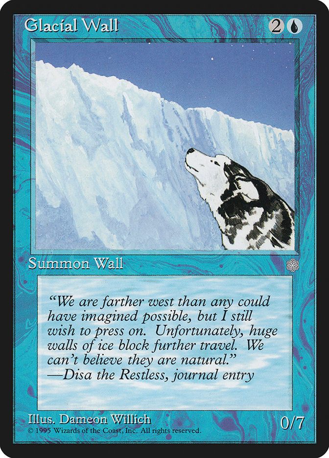 Glacial Wall [Ice Age] | North Valley Games