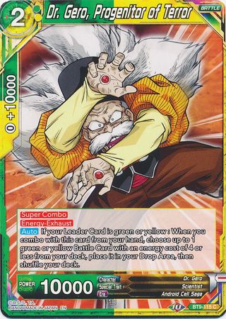 Dr. Gero, Progenitor of Terror (BT9-115) [Universal Onslaught] | North Valley Games